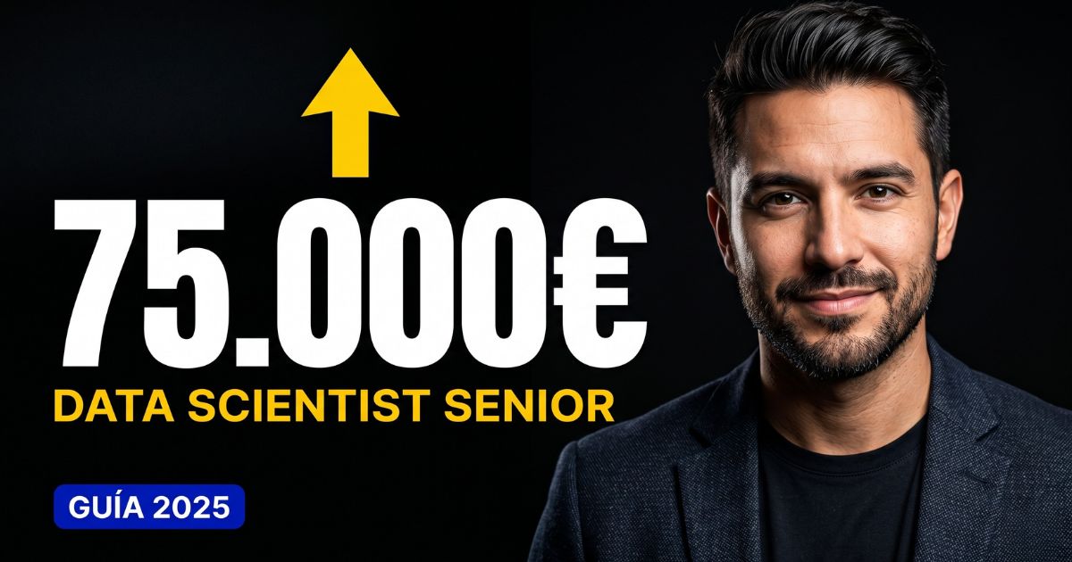 Sueldo data scientist España 2026: rangos por nivel y ciudad